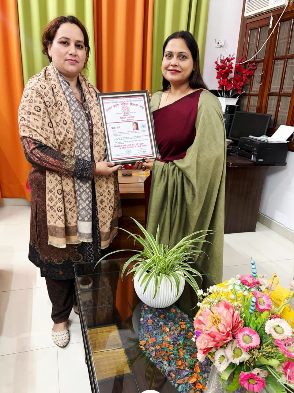 प्रज्ञा राय को सौंपी गई उत्तर प्रदेश महिला शिक्षक संघ के आजमगढ़ मण्डल की कमान