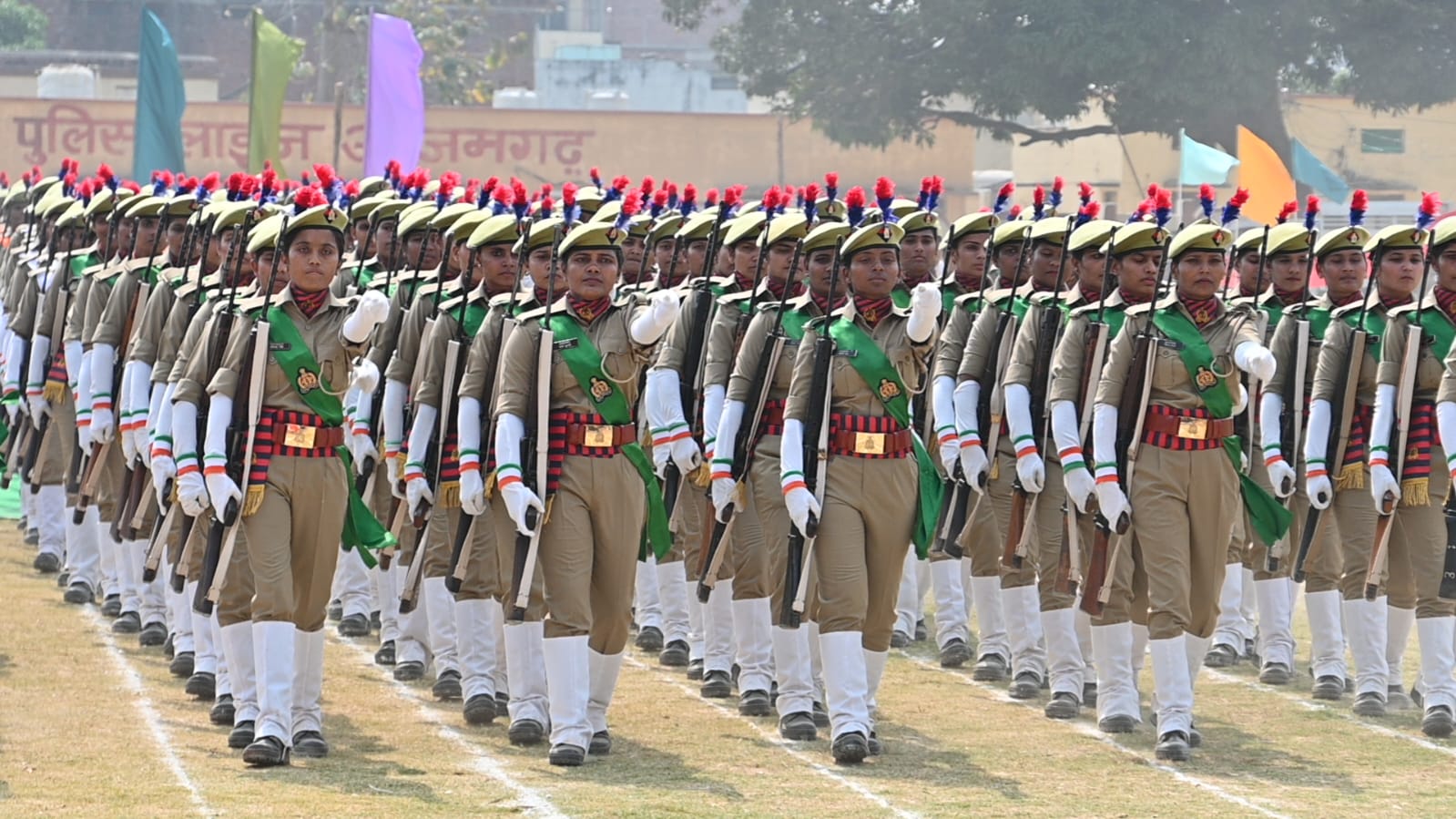 पुलिस लाइन में 594 महिला आरक्षियों की भव्य दीक्षांत परेड सम्पन्न, सेवा की शपथ के साथ बनीं उत्तर प्रदेश पुलिस का हिस्सा